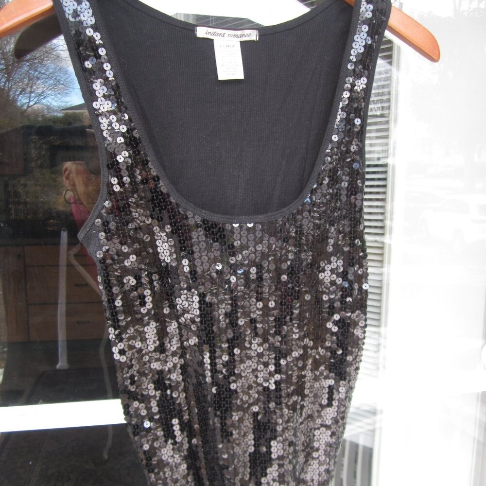 Instant Romance XLarge Sequin top